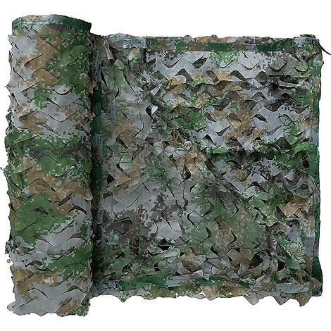 Filet de camouflage pour usage extérieur, couverture, écran de confidentialité, décoration, filet d&aposombrage de jardin, 3x5m (1/5)