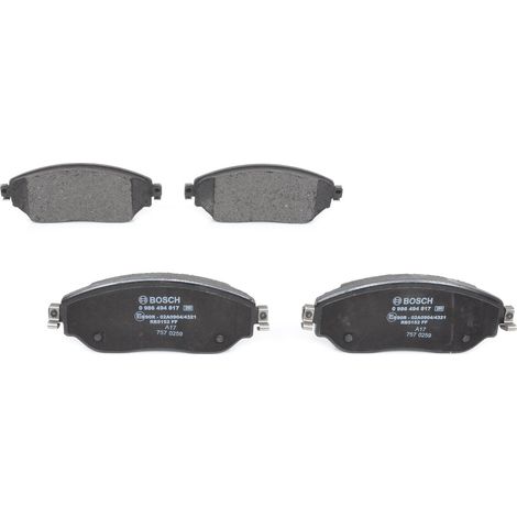 PLAQUETTES DE FREIN AVANT 0986494817 BOSCH (1/5)
