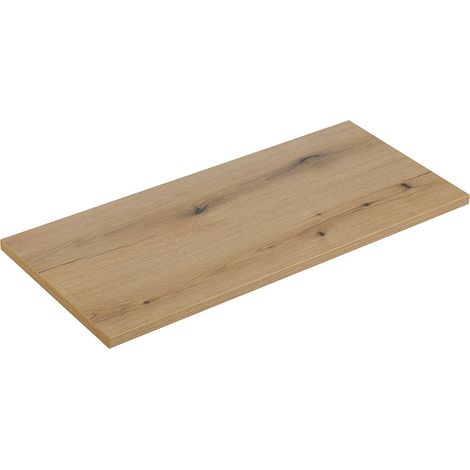 Waschtischplatte 100 cm, Eiche, NEWPORT-56-OAK (1/3)