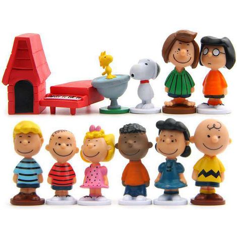 12 Figurines Cartoon Décoratives, Statuettes Anime pour Collection ou Cadeau (1/5)