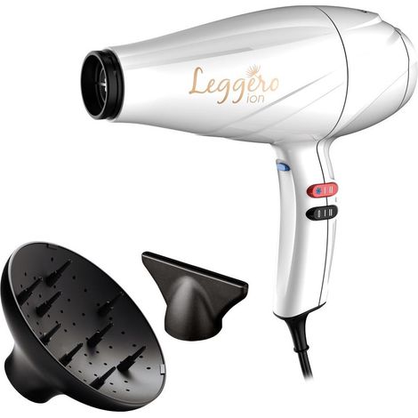 Ga.ma A21 Leichter Haartrockner 2100W, Weiß