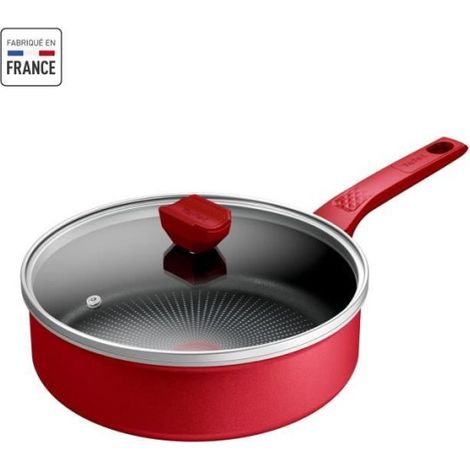 TEFAL - DAILY EXPERT SAUTEUSE 24CM ROUGE (1/5)