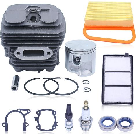 Kit piston de 50 mm pour Stihl TS410 TS420 TS 410 420, boulon et écrou de barre de tronçonneuse, remplacement 4238 020 1202 (1/5)