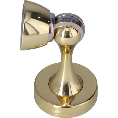 Verstärkter, kollisionssicherer Magnet-Türstopper für Schlafzimmer, Badezimmer und WC, starker Magnetstopper, glänzende Goldoberfläche (1/5)