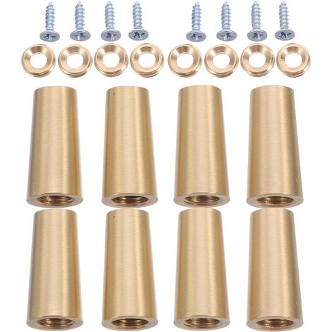 de meubles en laiton lot de 8 pieds fuselés de 30 mm pour (1/5)