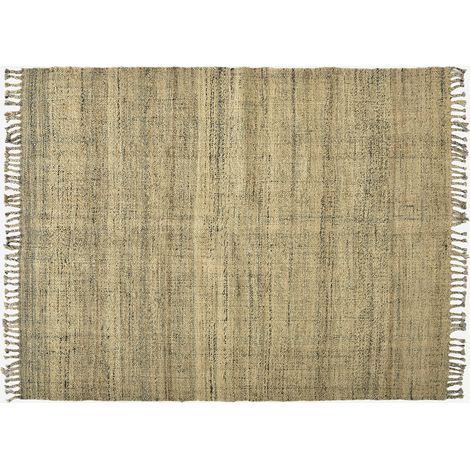 ALFOMBRA YUTE TARTÁN NATURAL 200X300CM (1/2)