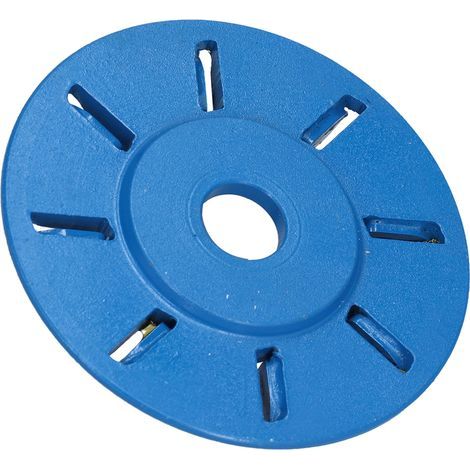 Angle grinder, tea tray knife, tungsten steel octagonal scraper, roughing, grinding, carving knife, woodworking scraper, blue. (1/5)