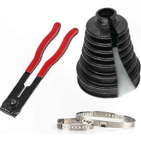 Kit de soufflet de cardan universel en néoprène durable pour une sécurité optimale de l'arbre de transmission et une compatibilité avec les colliers de serrage
