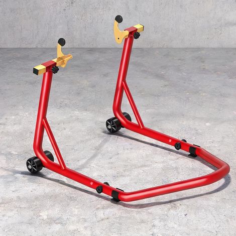 Top case moto rouge en acier 69 x 58,5 x 34,5 cm (1/5)