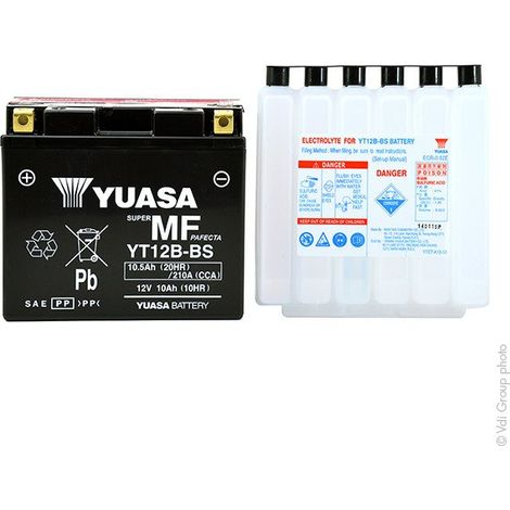 Batteria AGM Yuasa YT12B-BS 12 Volt 10 Ah