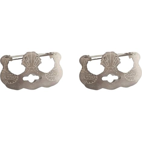 2X Turbo en Acier Inoxydable pour Une Cuisson sans Effort Outils de Barbecue Fourchette de Barbecue en Acier Inoxydable (1/5)
