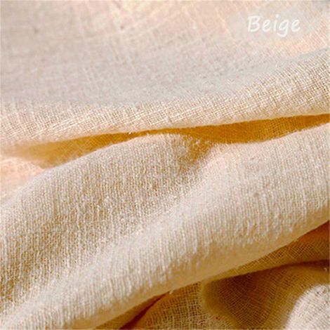 Serviette de table rustique en lin uni de 40 cm (16 pouces), lavable en machine, style champêtre, idéale pour un mariage, une fête prénuptiale ou une table à manger. Jikaixiang