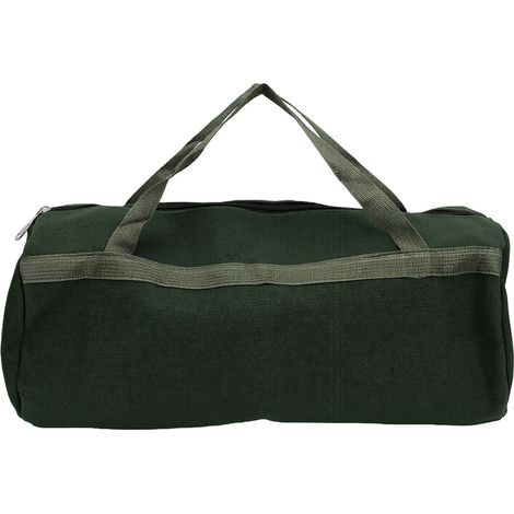 Sac à outils en toile de grande capacité, rangement robuste à bouche Large pour clé d'électricien, pince à tournevis (1/5)
