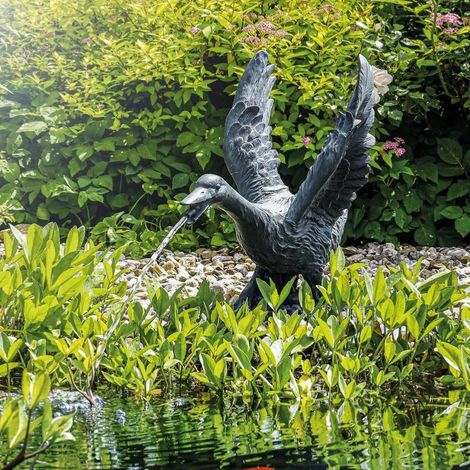 Fontaine solaire Oie Gustave Pro 850 l/h maxi (1/5)