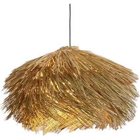 Suspension décorative en forme de vigne, style rétro, design zen, lampe suspendue pour restaurant, chambre d'hôtes ou salon de thé. (1/5)
