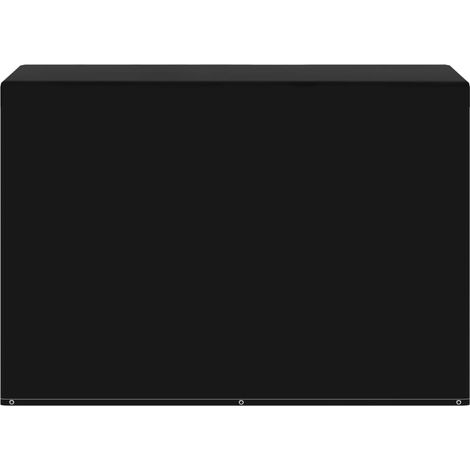 Housse de meubles de jardin 6 œillets de barbecue 180x80x125 cm