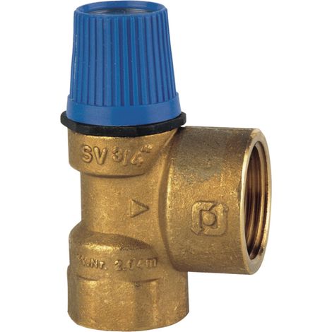 Soupape sanitaire sortie majorée 10 bar - Femelle 1" - Femelle 1"1/4