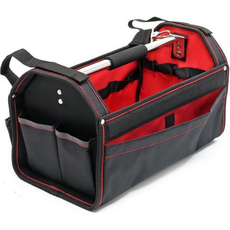 Sac a outils bandouliere reglable poignees porte-outils (1/4)