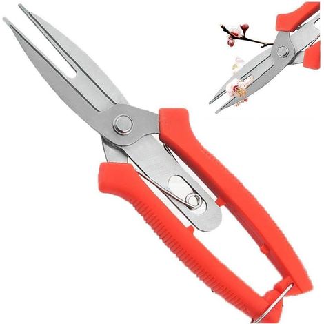 Filiyano – outil de taille multifonction – Sécateur à double tranchant Ciseaux de jardin à double tranchant Sécateur à fruits avec outil de taille (1/4)