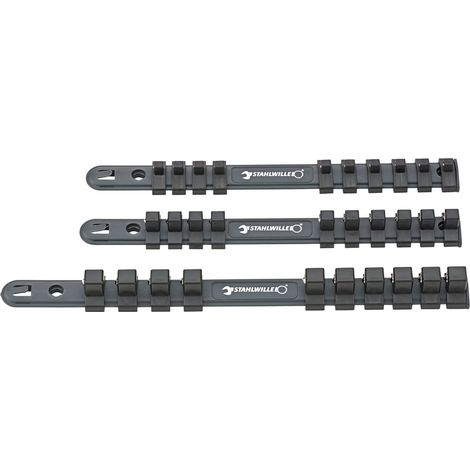Stahlwille 12916/12917/12918 Steckschlüsselleisten 1/4 + 3/8 + 1/2 Zoll (1/2)