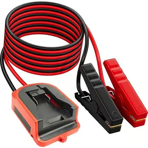 Adaptateur de démarrage pour batterie Li-Ion 18 V Milwaukee, câble de démarrage pour voiture, câbles de démarrage pour automobile (1/5)
