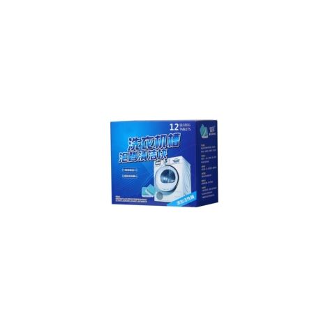 Pastilles effervescentes pour le nettoyage de la cuve de lave-linge – Pastilles effervescentes pour lave-linge à tambour entièrement automatique – Nettoyage en profondeur – Effet immédiat (1/4)