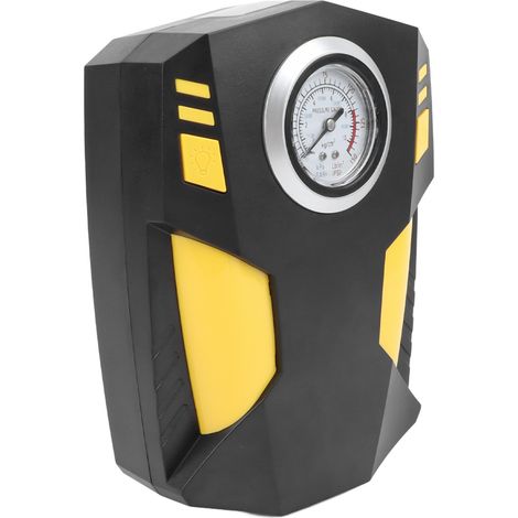Tragbarer Reifenfüller, 12-V-Luftkompressor, Luftpumpe mit digitalem Manometer für Autos und Fahrzeuge (1/5)