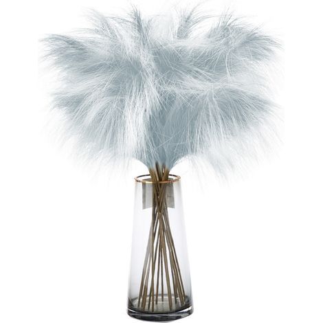 Herbe De Pampas Artificielle - Bouquet Décoratif 75cm - Pour Mariage Et Maison Style Boho - Lot De 1 (1/5)