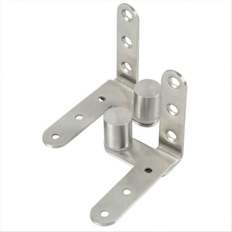 Charnières de porte pivotantes Page Charnière pivotante robuste cachée Loquets de porte réglables en hauteur et en profondeur Meubles (1/5)