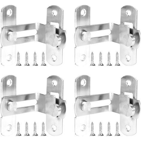 Loquet de serrure de porte pour portails, inox haute sécurité (1/5)