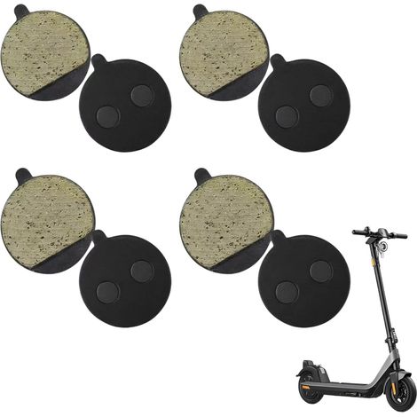 8 PCS Plaquettes de Frein pour Trottinette et Vélo Électrique, Plaquettes pour Frein à Disque Semi Métalliques Durables, Compatible avec Plupart des Trottinettes Électriques (1/5)
