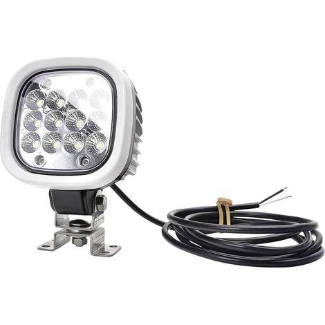 WAS Faro da lavoro 12 V, 24 V W130 7000 1207 Ampio fascio di illuminazione (L x A x P) 110 x 159 x 86 mm 7000 lm (1/5)