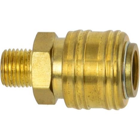 Raccord rapide pneumatique 1/4" filetage extérieur femelle (1/250/500) (1/3)