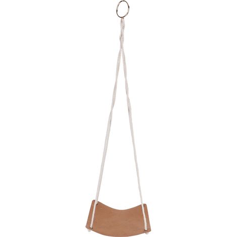 Porte-pot suspendu à base carrée PU et corde en coton – Décor pour plantes succulentes (1)