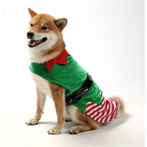 Pull Christmas Chien avec Lumières LED - Tricot Doux Respirant - Pour Chiens de Taille S à XL - Vert - 1 Pièce (1/5)