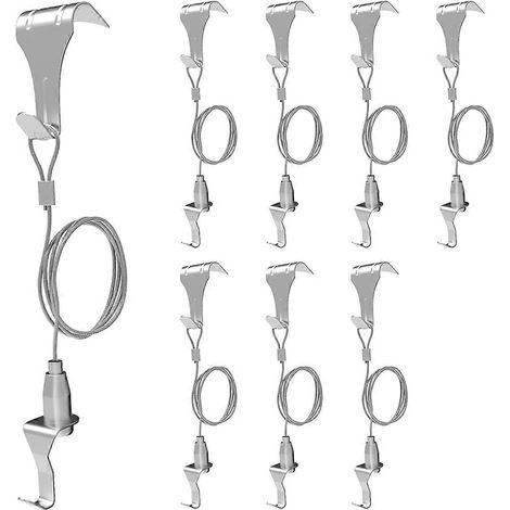 Systèmes de suspension pour cimaises, crochets pour cimaises, crochets à bande, supports pour cimaises-AquaForge (1/5)