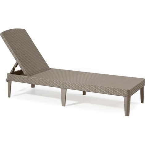 LETTINO SDRAIO PRENDISOLE KETER JAIPUR CAPPUCCINO CM.187x58xH29 (1/5)