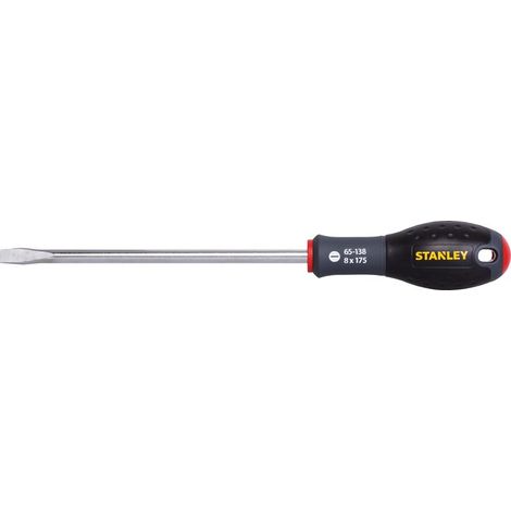 Tournevis à fente mécanicien - Diamètre 8 mm - Lame 17,5 cm - Stanley Fatmax (1/7)