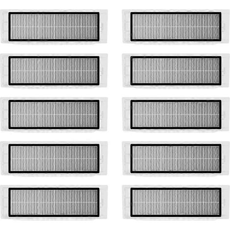 Brosse principale noire, brosses latérales, filtre HEPA pour aspirateurs Roborock S6, S5 MAX, S60, S65, S5, S50, S55 et E25 - Pièces et accessoires