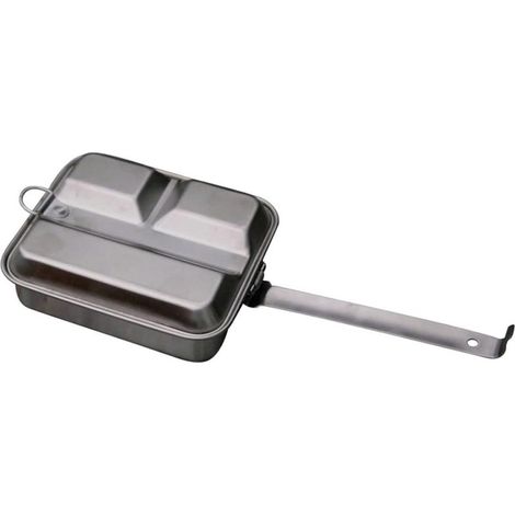 Boîte à bento en aluminium PRETYZOOM avec compartiments, compacte (1/5)