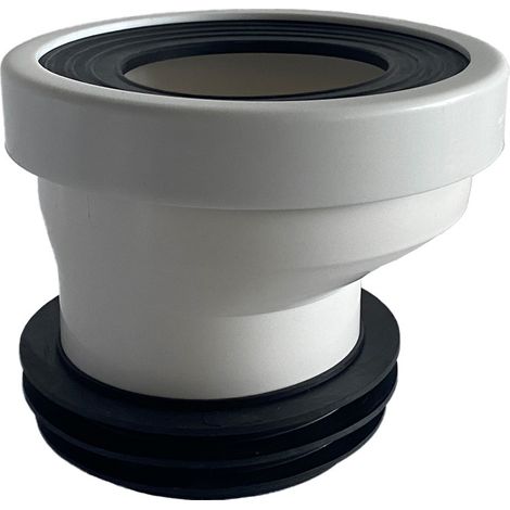 Kit de déplacement de toilettes, micro-ajustement à courte distance de 2,5 cm, connecteur de tuyau d'évacuation des toilettes, accessoires de modification de drain mural.
