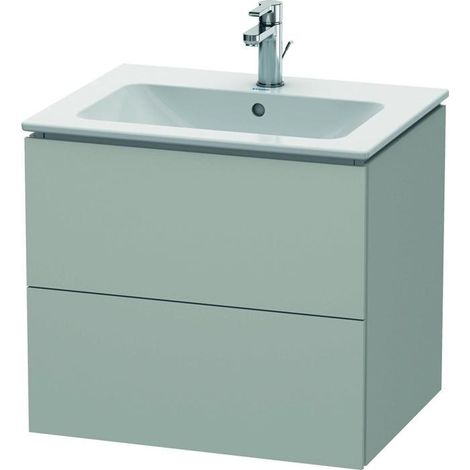 DU WTU wandh. L-Cube 481x620x550mm 2 SchKa, f.233663, Betongrau Matt (1/5)