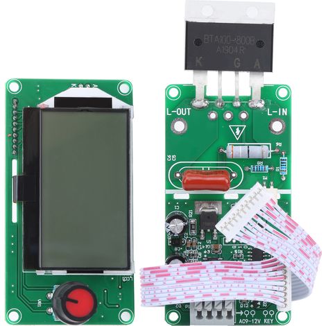 Module de soudage à contrôle temporel avec écran LCD, carte encodeur à double impulsion 100 A pour batterie monocellulaire (1/5)