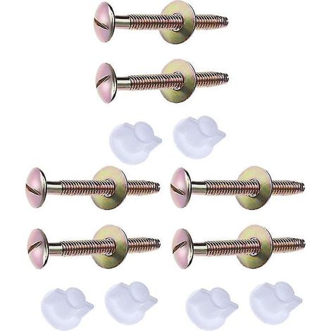 Set mit 6 Toilettenschrauben (1/3)