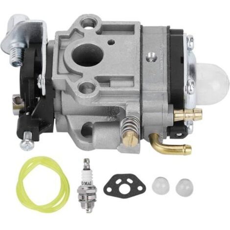 Carburateur Debroussailleuse Kits de Carburateur 10mm de Remplacement Pour Désherbeur 1E34F 1E36F TU26 TL26 Débroussailleuse 26cc 33cc