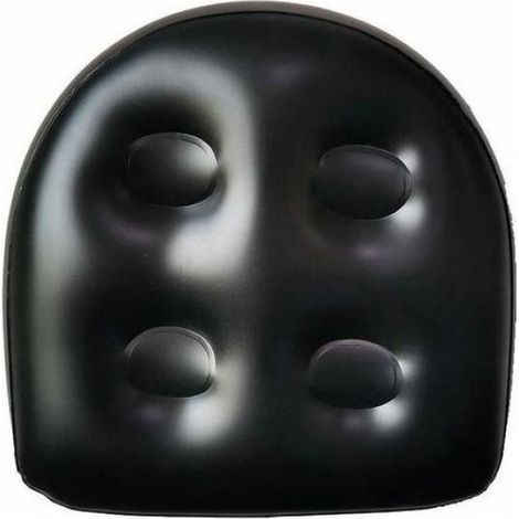 2pcs Siège de bain spa - PVC robuste et étanche 4 ventouses antidérapantes - Jacuzzi et baignoire - Noir (1/4)