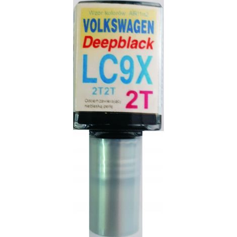 Reparación de arañazos en pintura para coches VW Deepblack LC9X, 10 ml arasystem (1/5)
