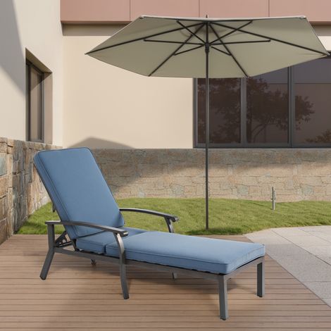 sedia seduta 204x58 reclinabile con cuscino HAVRYA (1/5)