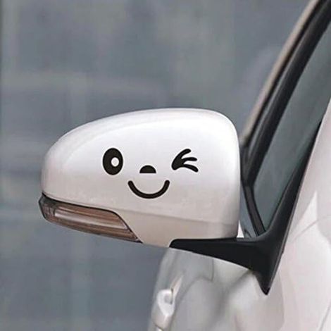 (120×60×1)2Pcs 3D Car Side Rearview Mirror Decoration Sticker Decals (1/5)