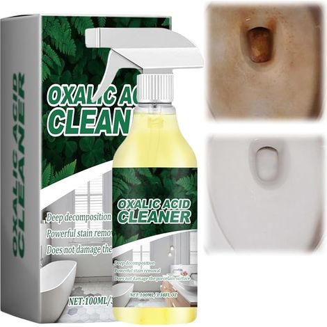 100 ml Toilet Descaler, Toilet Cleaner with Base Cleaner, Foam Cleaner for Toilets, Toilet Cleaner for Versatile Use (1/4)